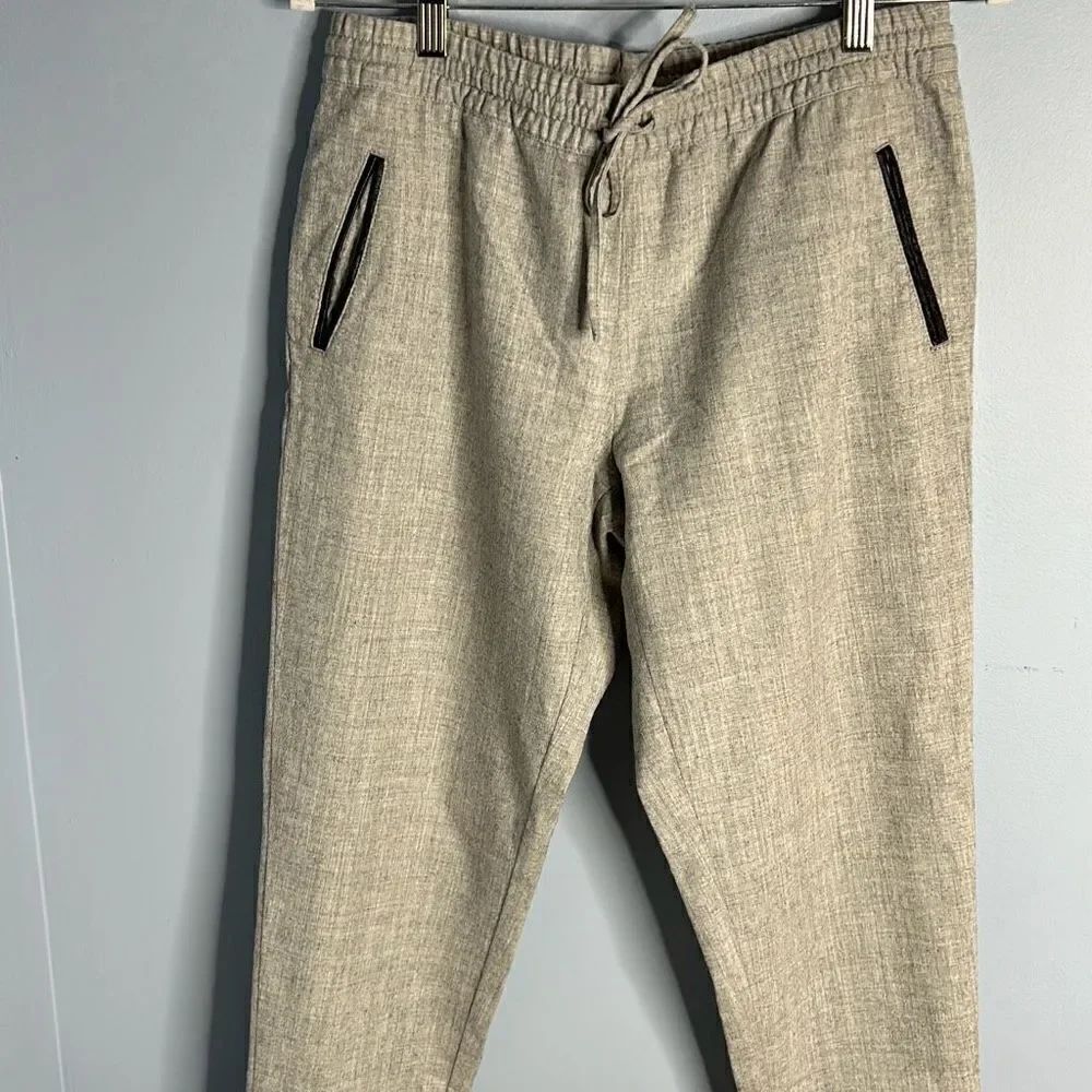 LL Bean Signature Wool Blend Grey Pants Sz 6